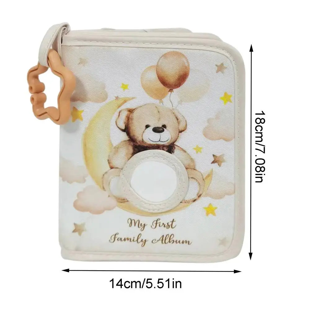 Baby Bear Soft Family Photo Book