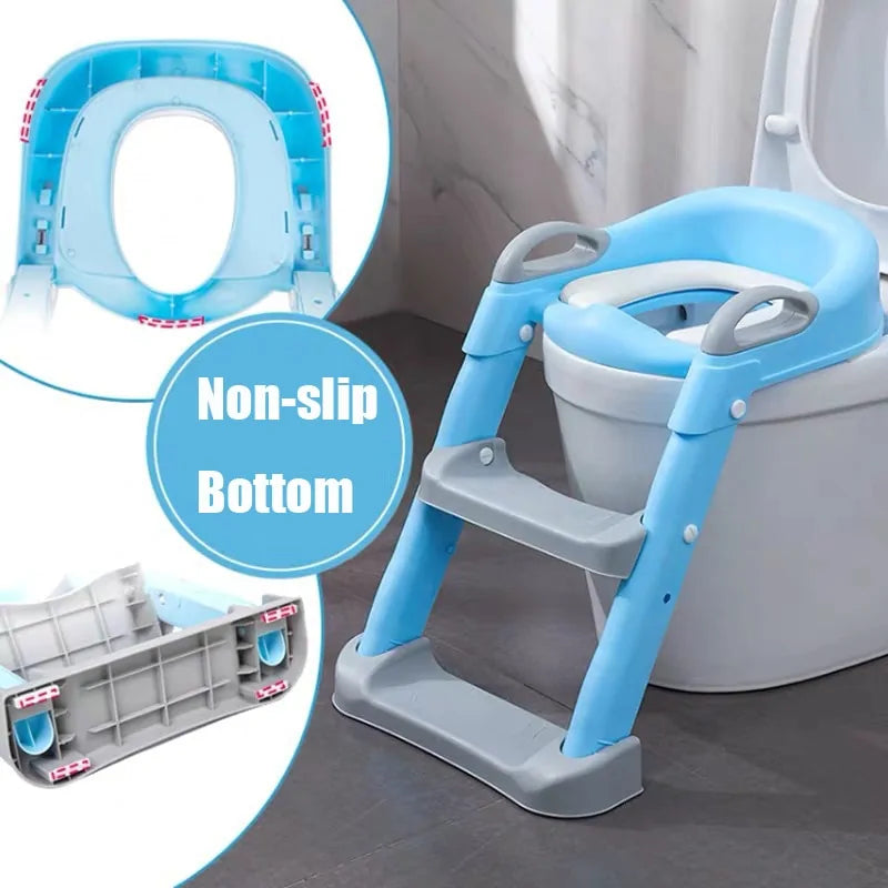 Folding Potty Training Steps and Seat