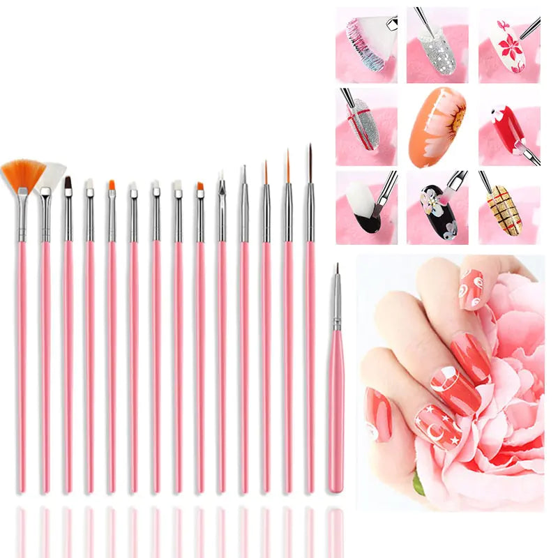 Complete PolyGel Nail Salon Kits including UV Lamp