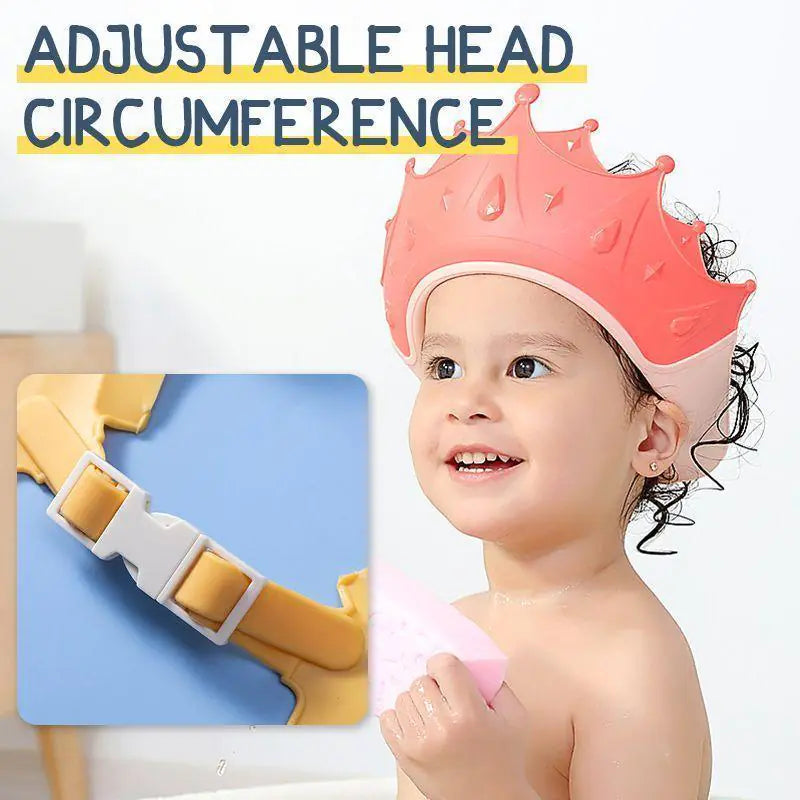 Crown Bath and Shower Shield - Kids Face and Ears Protection