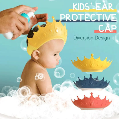 Crown Bath and Shower Shield - Kids Face and Ears Protection