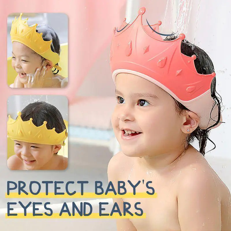 Crown Bath and Shower Shield - Kids Face and Ears Protection