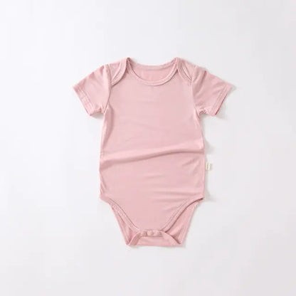 Short & Long Sleeve Bamboo Baby Onesie