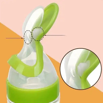 Squeeze Ease Feeding Spoon Bottle