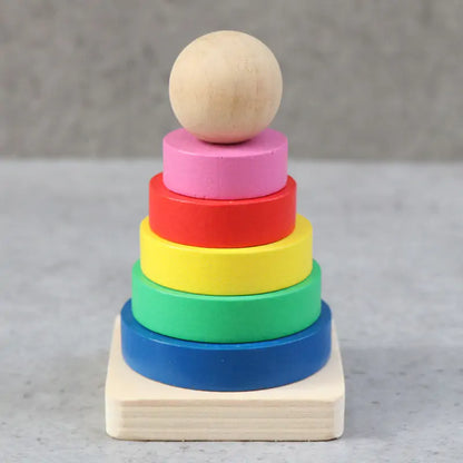 Stacking Rocket Learning Toy