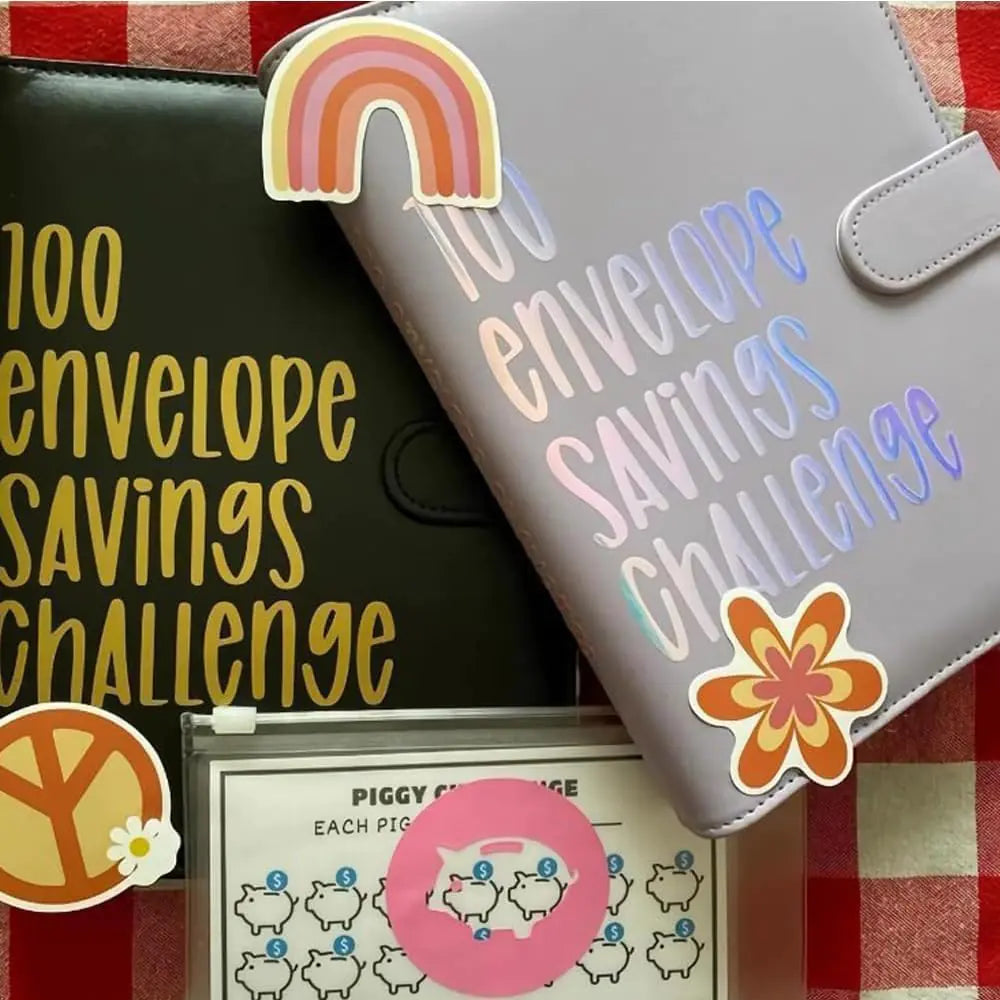 $5050 Fortune Folders: 100 Envelope Savings Challenge Binder