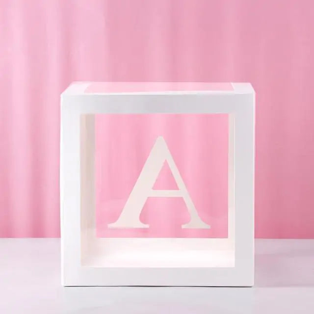 A-Z Baby Letter Balloon Box