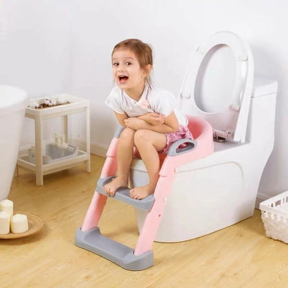 Folding Potty Training Steps and Seat