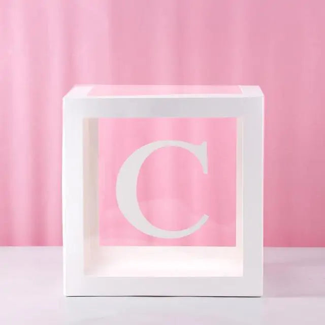 A-Z Baby Letter Balloon Box