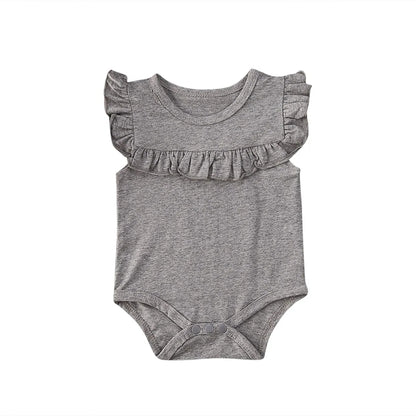 Classic Baby Girl Sunsuit Romper