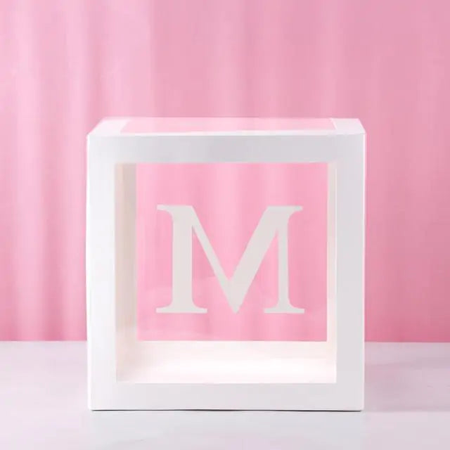 A-Z Baby Letter Balloon Box