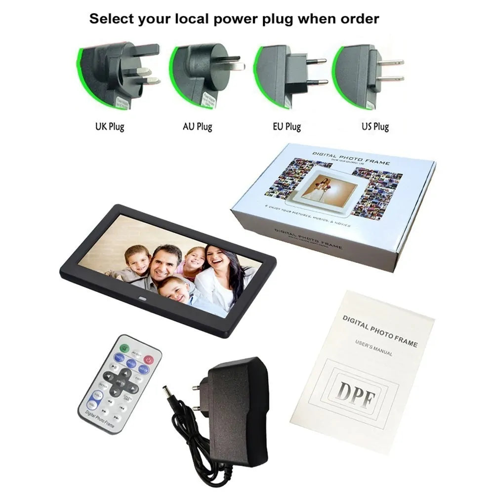 Digital Photo Frame for Family Photos and Videos