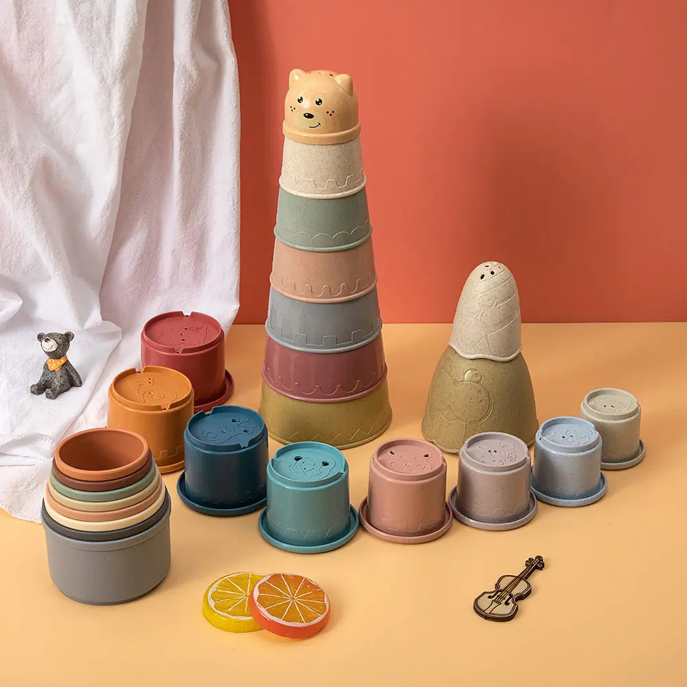 Soft Baby Stacking Cups