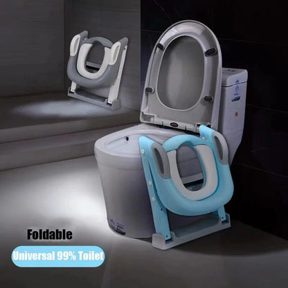 Folding Potty Training Steps and Seat