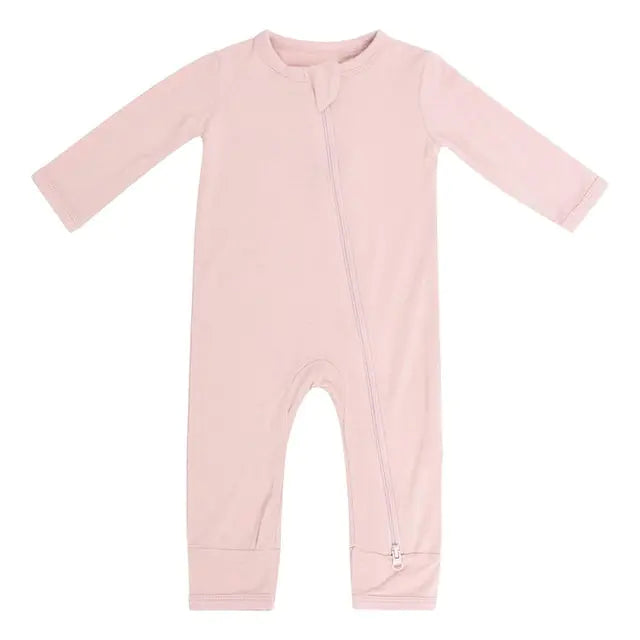 Bamboo Baby Bodysuit with Zipper