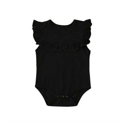 Classic Baby Girl Sunsuit Romper