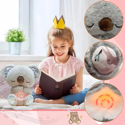 Breathing Koala Plushie with Light & Lullabies