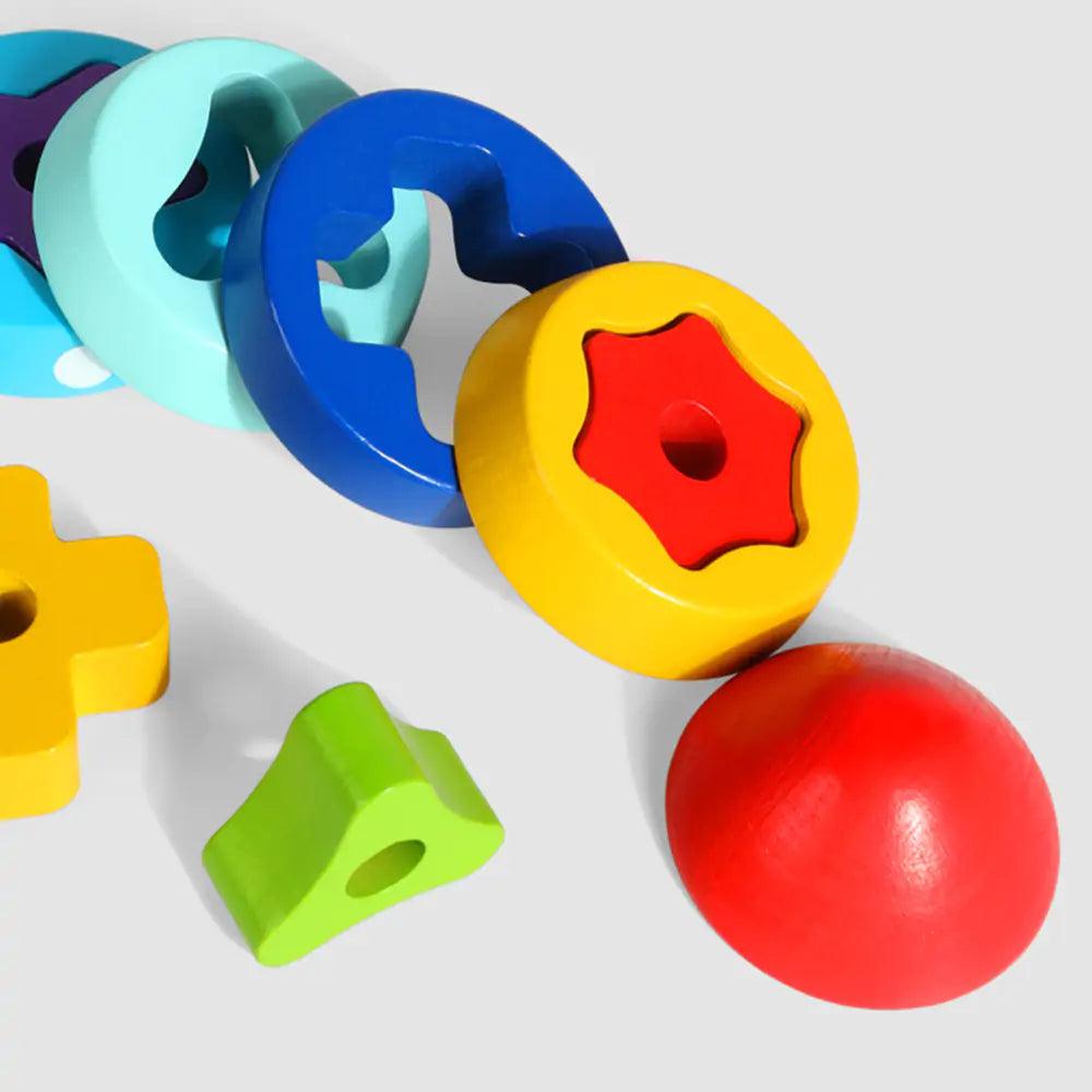 Stacking Rocket Learning Toy