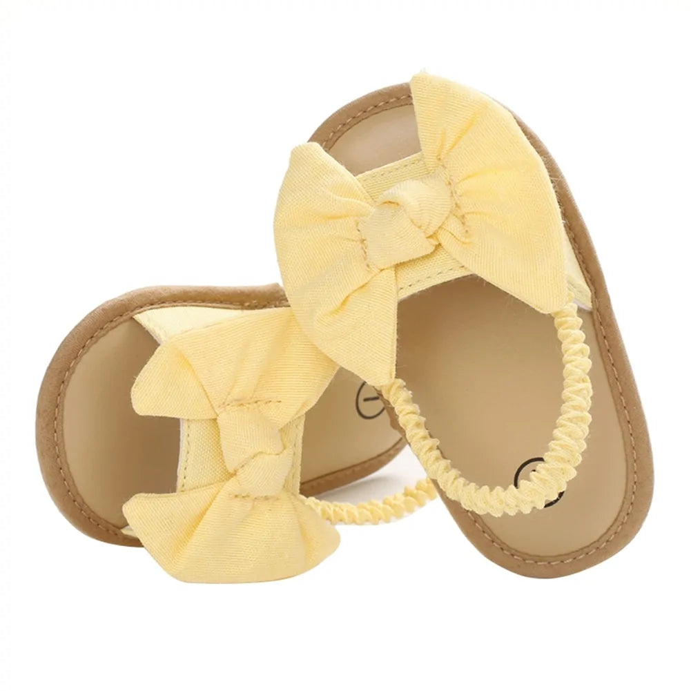 Soft Baby Bow Sandal Shoes