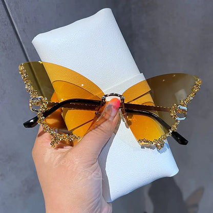 Butterfly Crystal Sunglasses