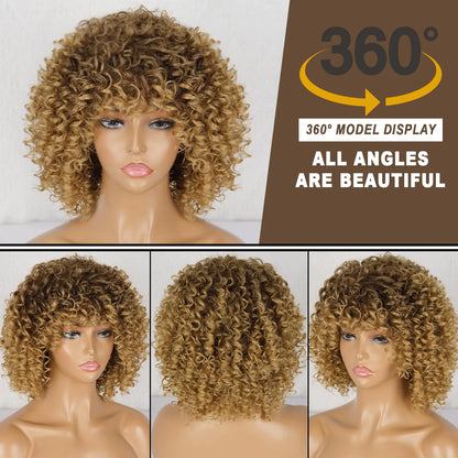 Purely Curly Wig ⅏ Blonde or Black