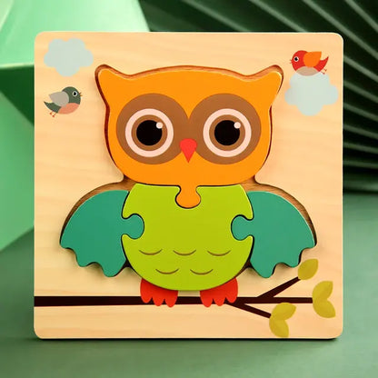 Wooden Animal Baby Puzzle