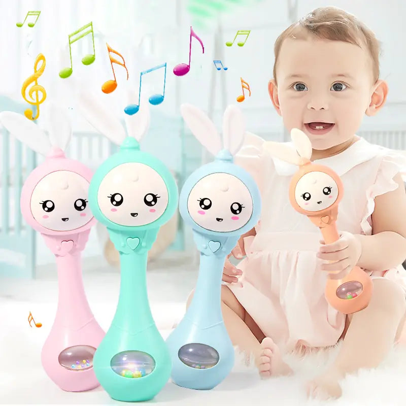 Light-Up Teething Rattle with Music