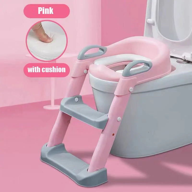 Folding Potty Training Steps and Seat