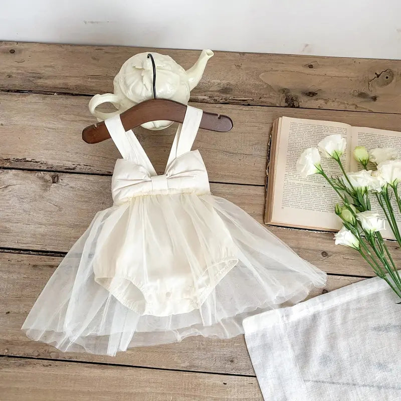 Lovely Bow Baby Dress