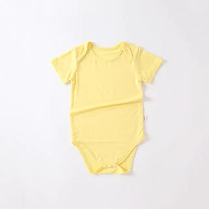 Short & Long Sleeve Bamboo Baby Onesie