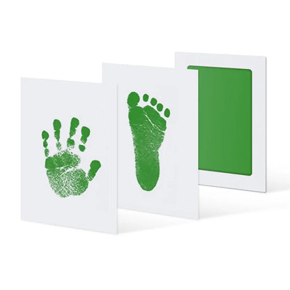 Easy, Ink-Free Baby Hand and Footprint Pad