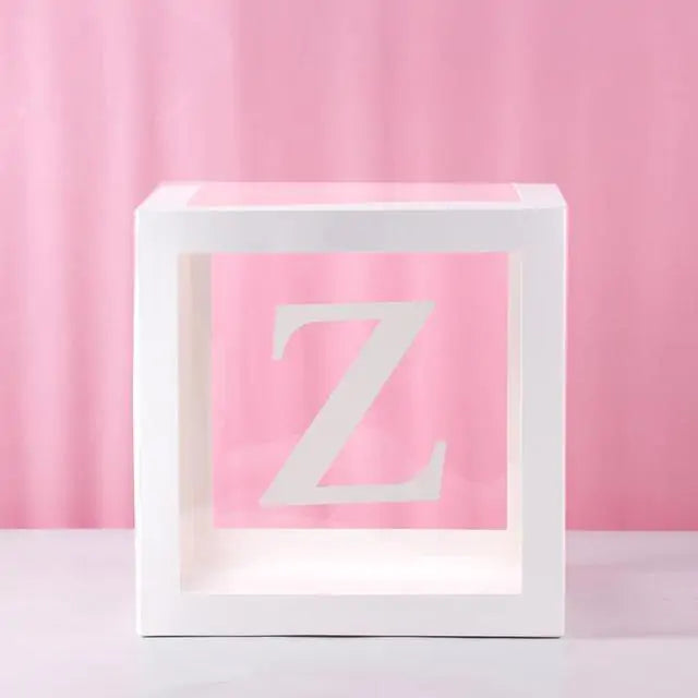 A-Z Baby Letter Balloon Box