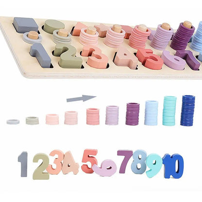 Shapes, Numbers and Counting Learning Toy