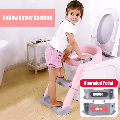 Folding Potty Training Steps and Seat