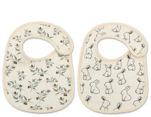 Adorable Waterproof Bib Set