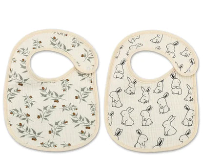 Adorable Waterproof Bib Set