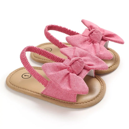 Soft Baby Bow Sandal Shoes