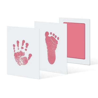 Easy, Ink-Free Baby Hand and Footprint Pad