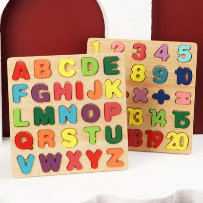 Alphabet and Number Matching Boards