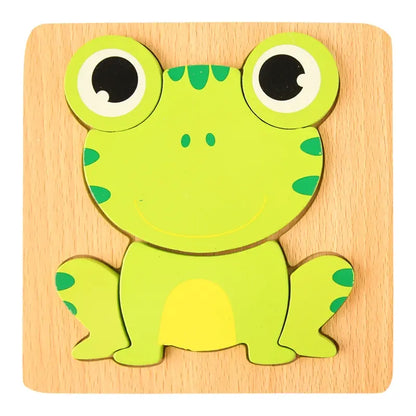 Wooden Animal Baby Puzzle