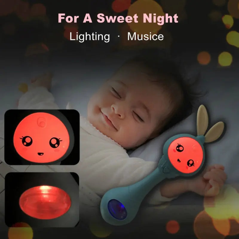 Light-Up Teething Rattle with Music