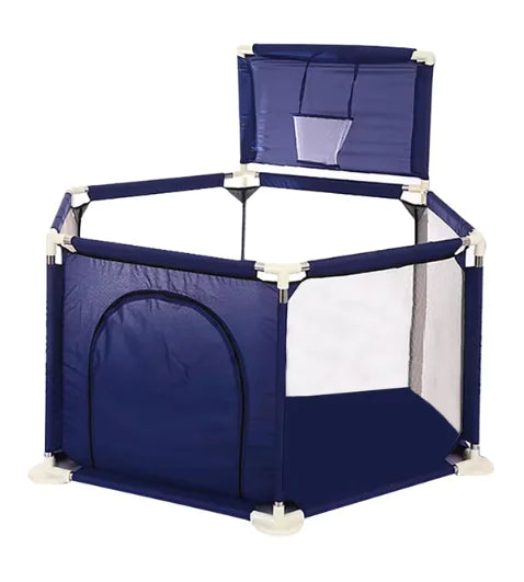 Safety Playpen With Ball Pool and Sports Nets