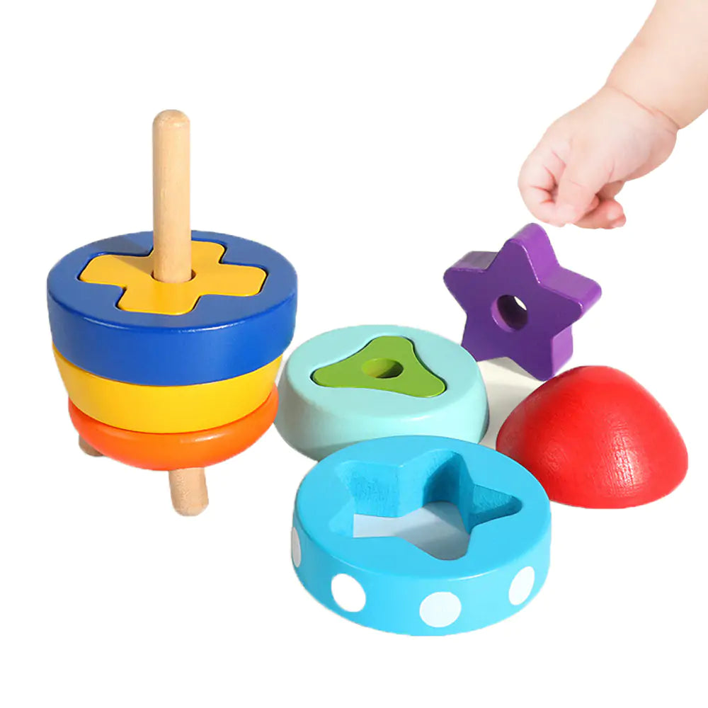 Stacking Rocket Learning Toy