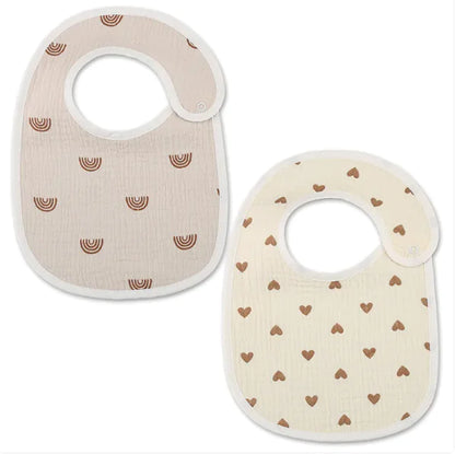 Adorable Waterproof Bib Set