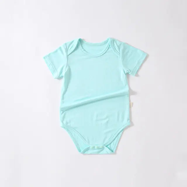 Short & Long Sleeve Bamboo Baby Onesie