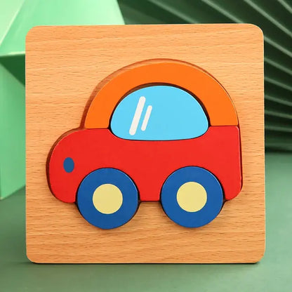 Wooden Animal Baby Puzzle