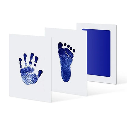 Easy, Ink-Free Baby Hand and Footprint Pad