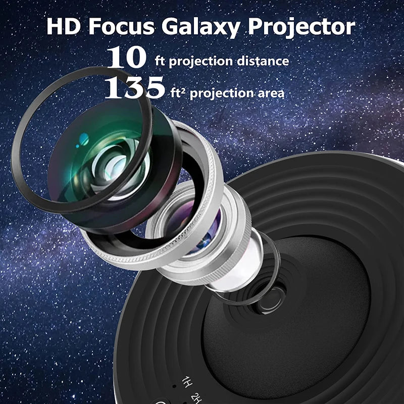 360° Galaxy Projector Night Light or Warm Bunny Light