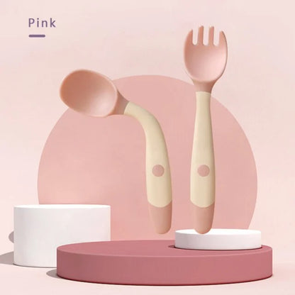 Baby Utensil Set with Travel Case