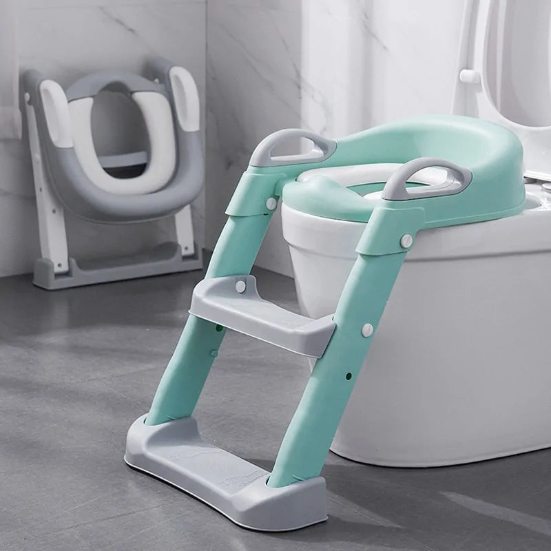 Folding Potty Training Steps and Seat